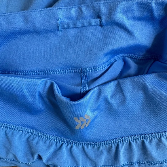 All in Motion Blue Skater Mini Skirt - Picture 6 of 7